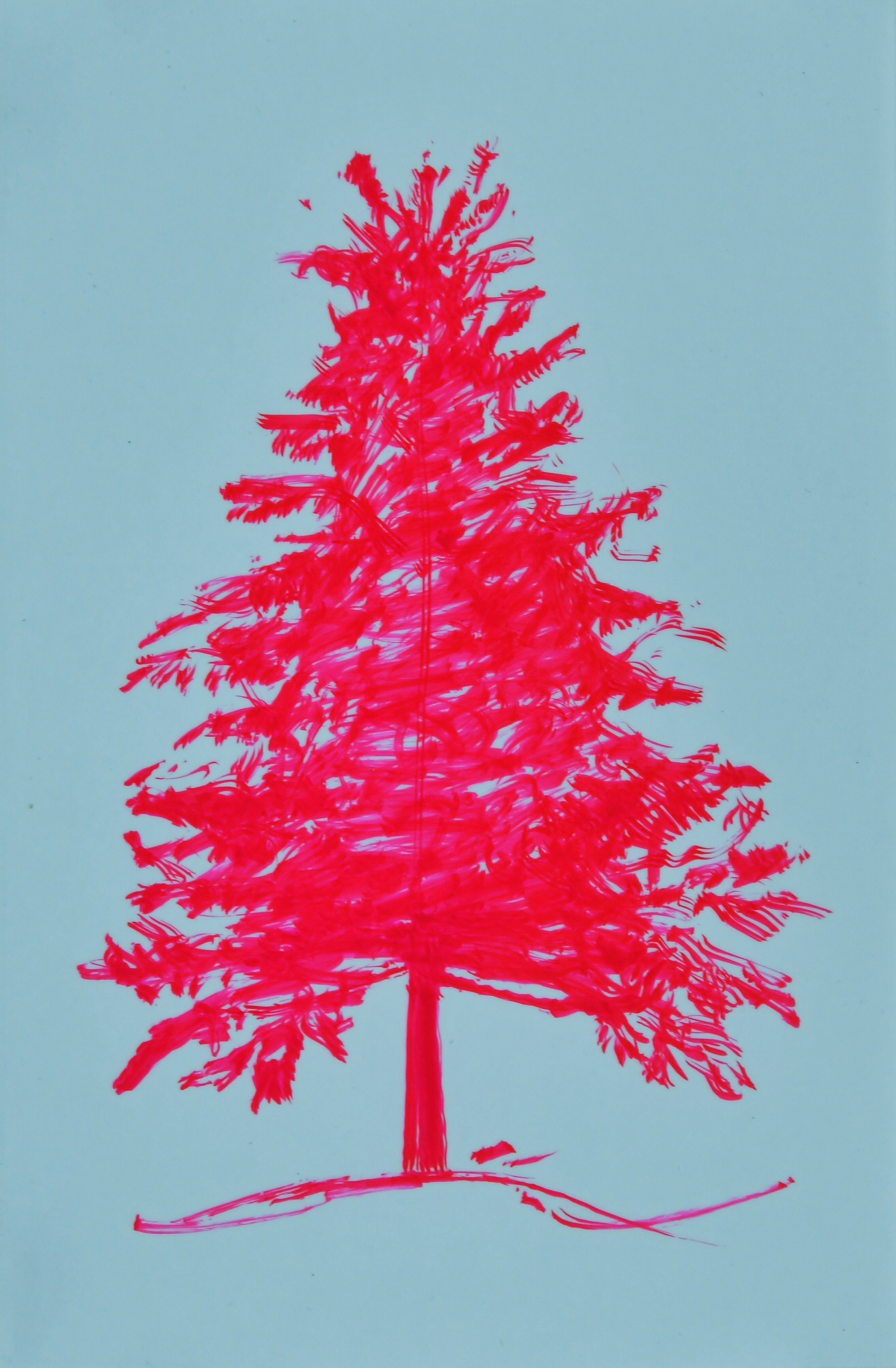 Little red tree